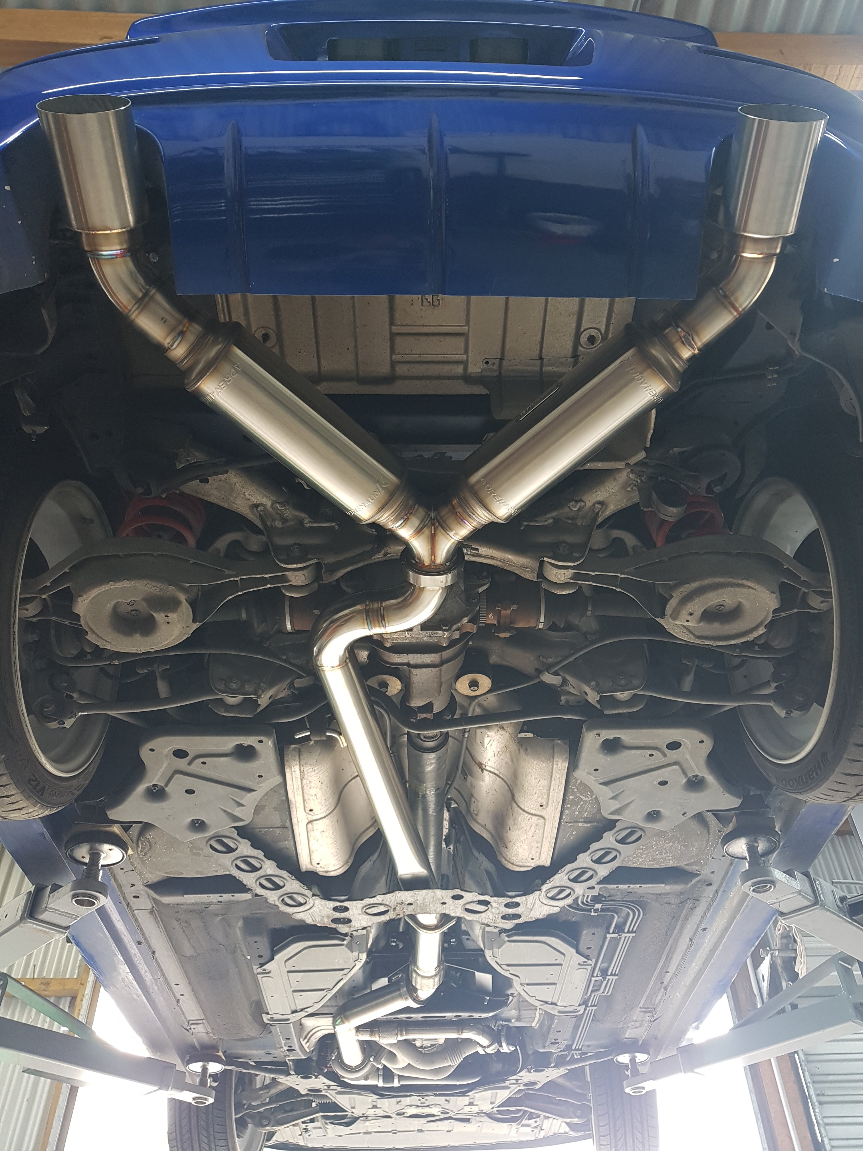 350Z & 350GT V1 dual exit exhaust – TMR Performance