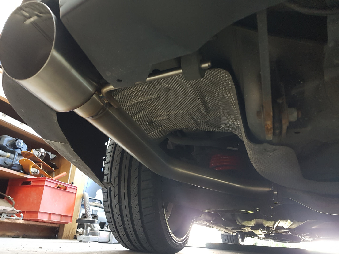 Mazda Atenza axle back muffler deletes