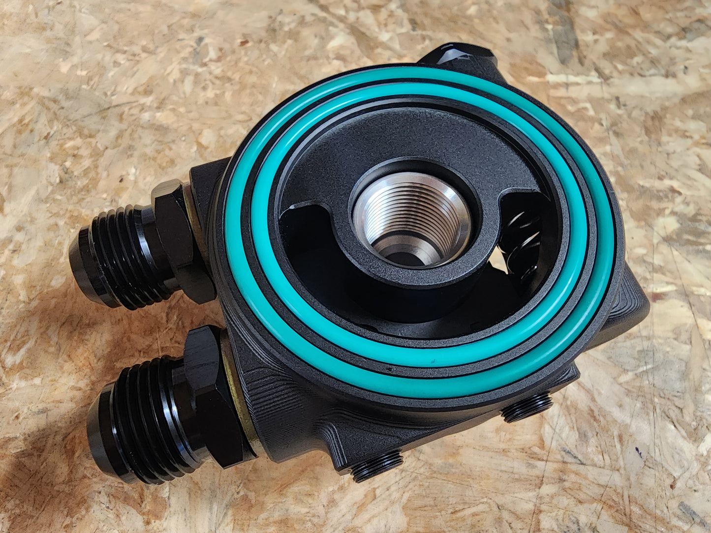 Thermostatic oil sandwich plate