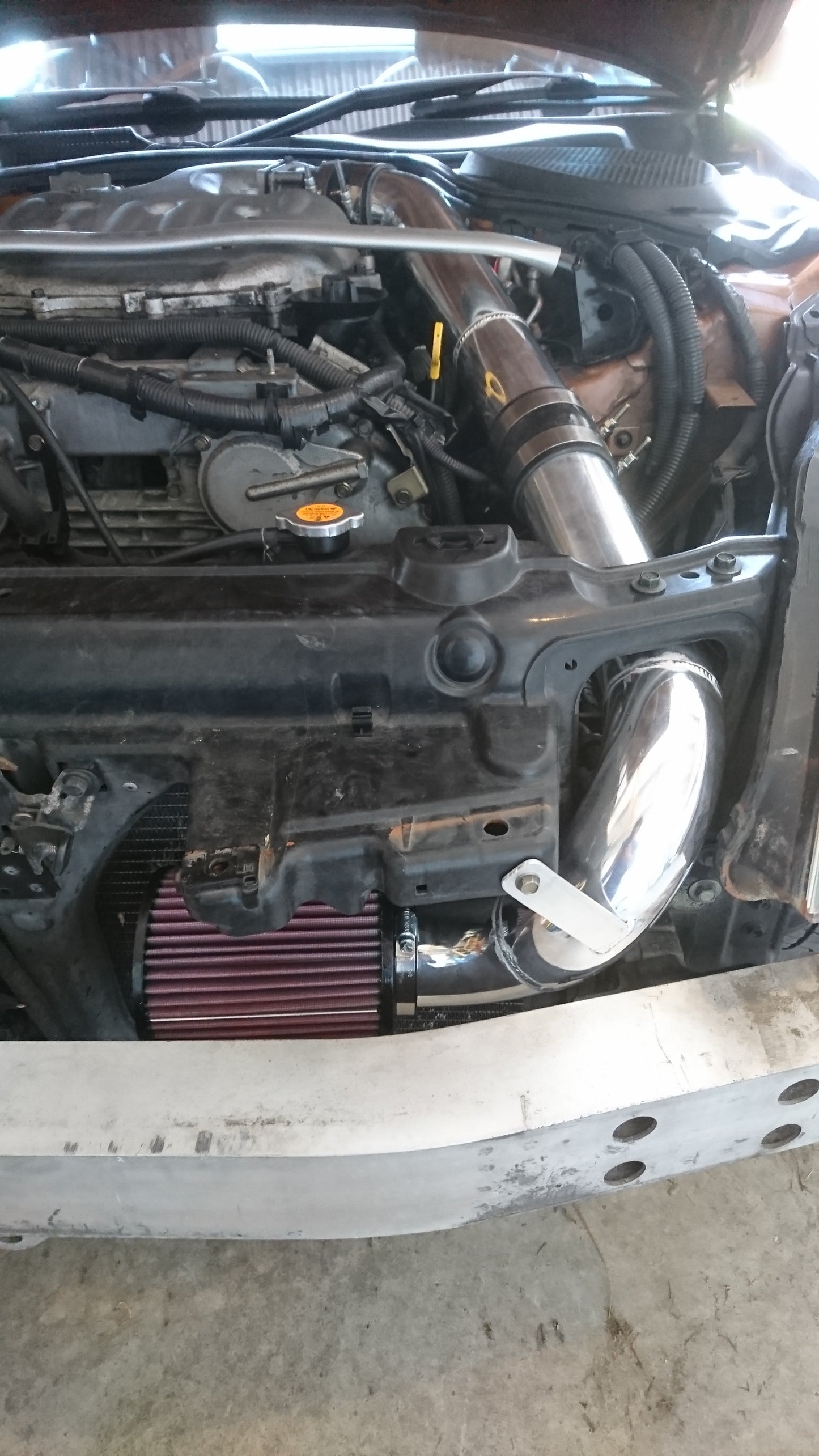 DE 350Z cold air intake kit