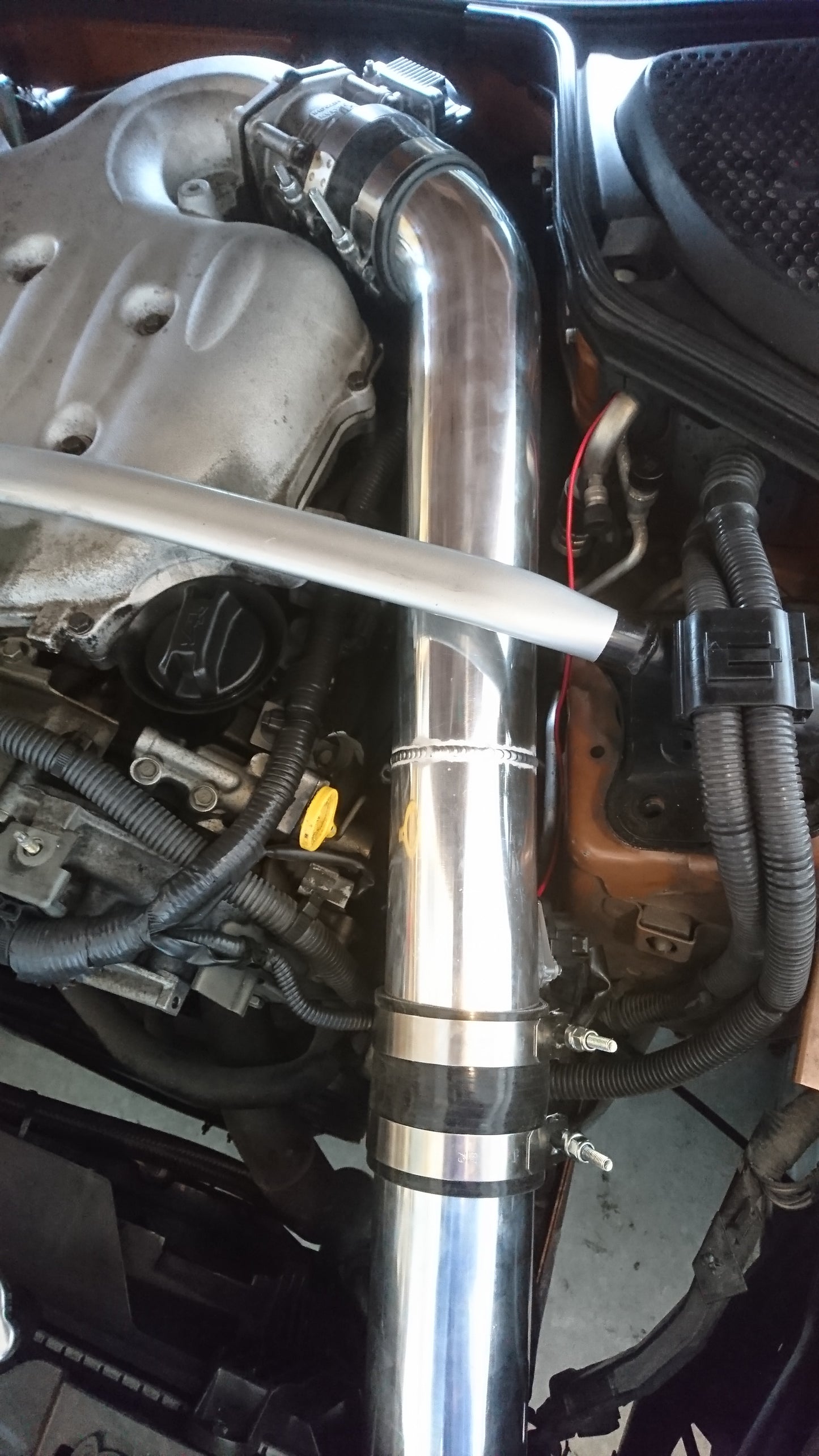 DE 350Z cold air intake kit