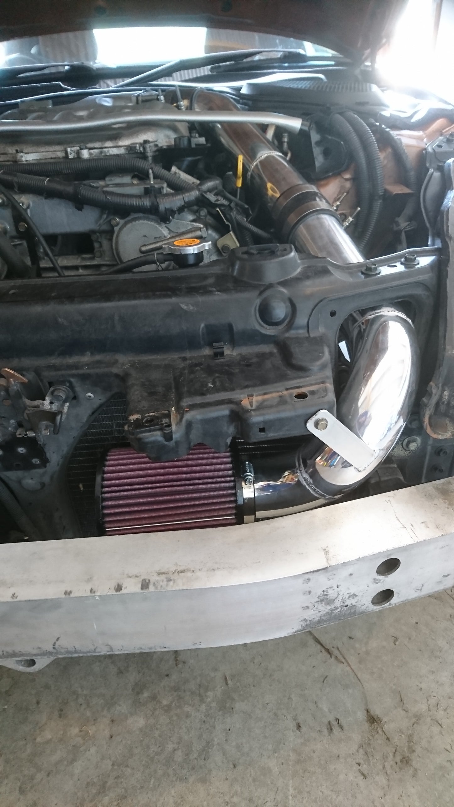 DE 350Z cold air intake kit