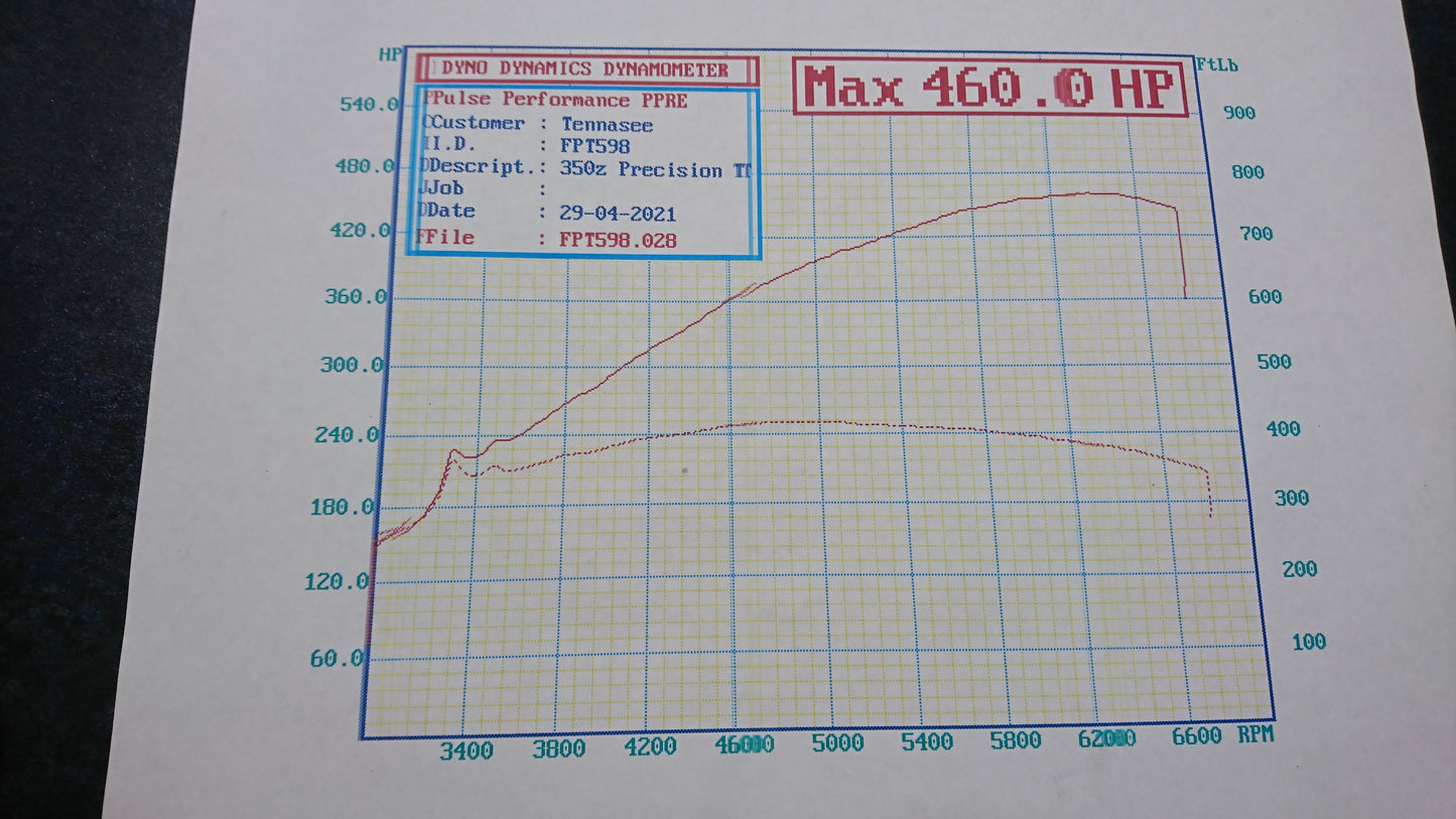 350Z & 350GT TMR Single Turbo Kit - Turn key